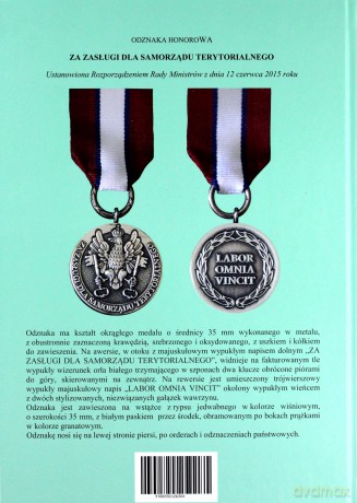 Samorządowe odznaki zaszczytne - Zdzisław Sawicki [KSIĄŻKA]
