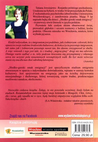 Słodko - gorzki smak emigracji - Tatiana Jewsiejewa [KSIĄŻKA]