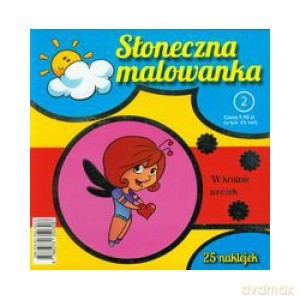 Słoneczna malowanka 2 W krainie wróżek [KSIĄŻKA]