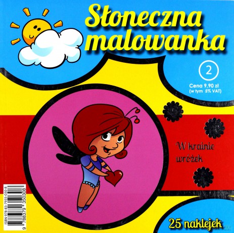 Słoneczna malowanka 2 W krainie wróżek [KSIĄŻKA]