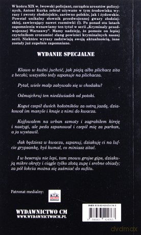 Słownik polsko - złodziejski z rozmówkami. Kryminały przedwojennej Warszawy - Antoni Kurka [KSIĄŻKA]