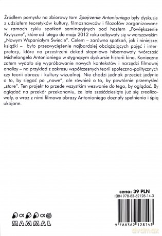 Spojrzenie Antonioniego [KSIĄŻKA]