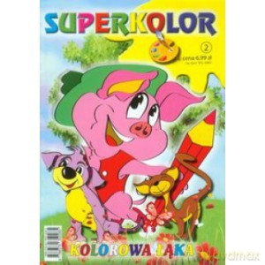 Superkolor 2. Kolorowa łąka [KSIĄŻKA]