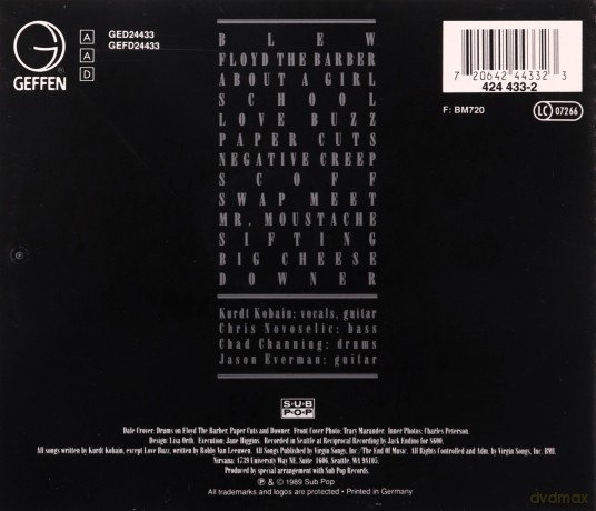 Nirvana: Bleach [CD]
