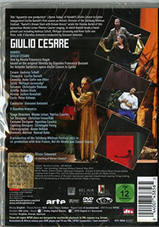 Cecilia Bartoli: Handel Giulio Cesare [DVD]