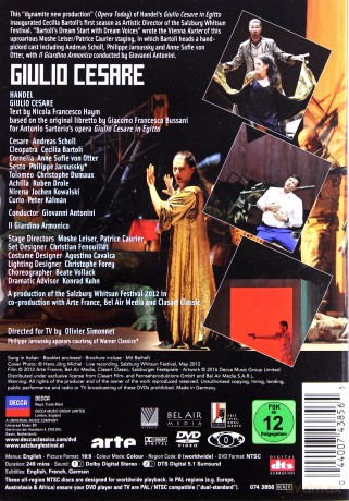 Cecilia Bartoli: Handel Giulio Cesare [DVD]