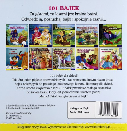 101 bajek - Czerwony Kapturek - Charles Perrault [KSIĄŻKA]