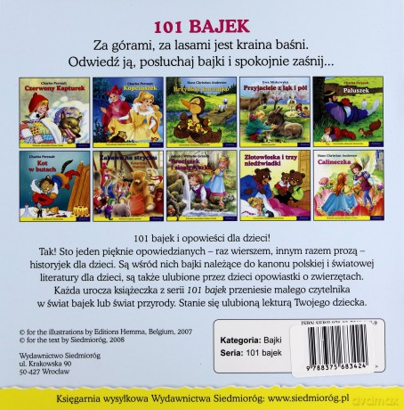 101 bajek - Lśniąca pajęcza nić - Ewa Mirkowska [KSIĄŻKA]