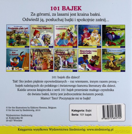 101 bajek - Piękna i Bestia - Charles Perrault [KSIĄŻKA]