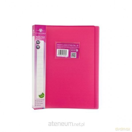 Album ofertowy 40 koszulek różowy PP (5 szt)