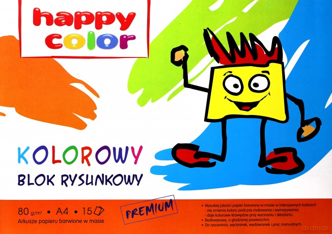 Blok rysunkowy A4/15K
