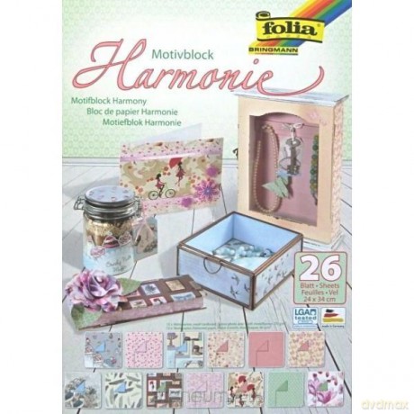 Blok z motywami A4 Harmonia