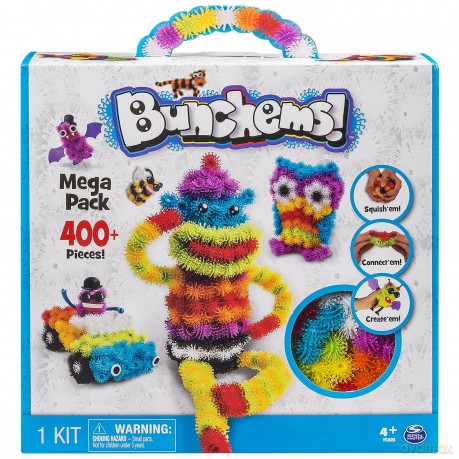Bunchems kolorowe rzepy - Mega zestaw