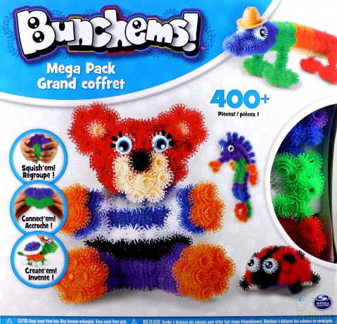 Bunchems kolorowe rzepy - Mega zestaw