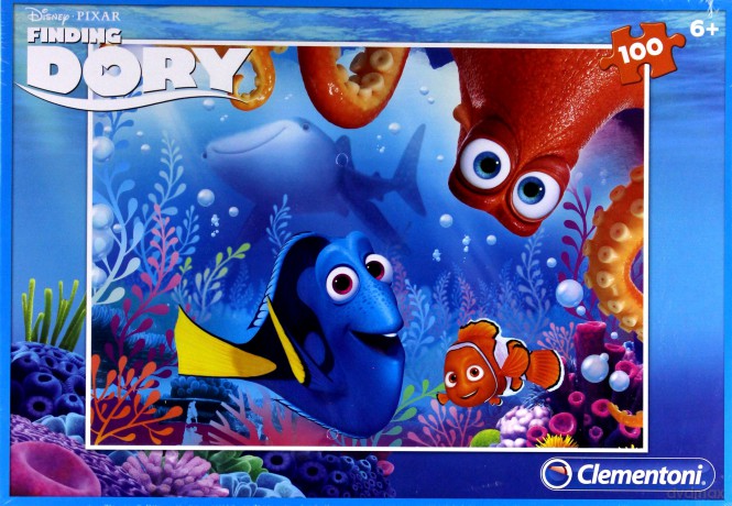 CLEMENTONI 100 el. Gdzie jest Dory [PUZZLE]