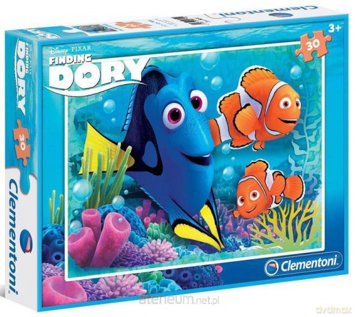 CLEMENTONI 30 el. Gdzie jest Dory [PUZZLE]