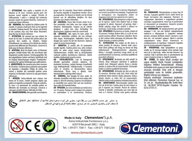 CLEMENTONI 30 el. Król Julian [PUZZLE]