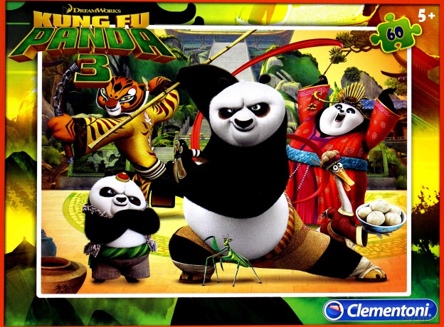 CLEMENTONI 60 el. Kung Fu Panda [PUZZLE]