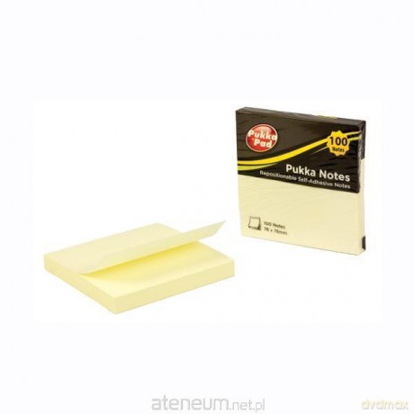 Karteczki samoprzylepne 76x76 mm pastelowe