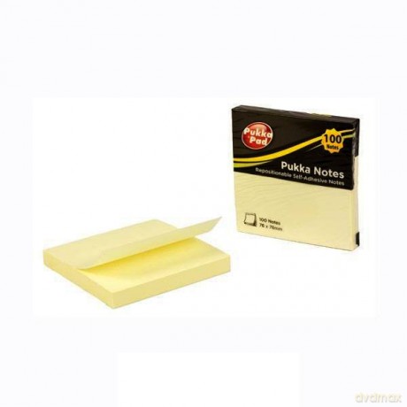 Karteczki samoprzylepne 76x76 mm pastelowe