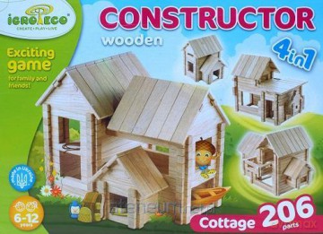 Klocki Willa 4 w 1 206 części [KLOCKI]