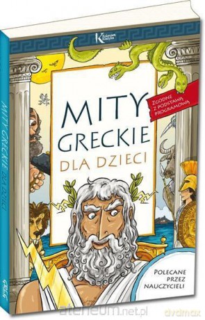 Mity greckie dla dzieci kolor [KSIĄŻKA]