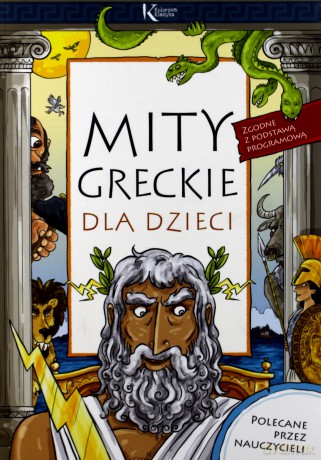 Mity greckie dla dzieci kolor [KSIĄŻKA]