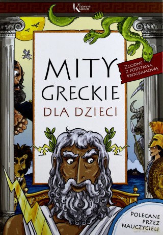 Mity greckie dla dzieci kolor (twarda) [KSIĄŻKA]