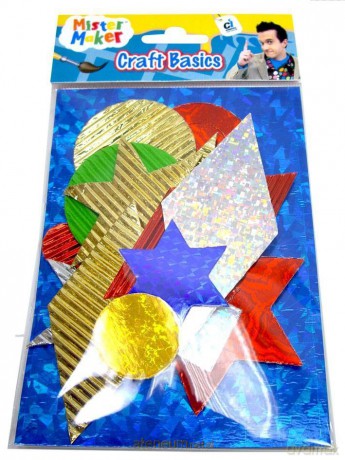 Pan Robótka - Świecący papier i kształty