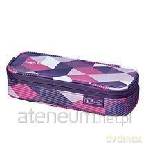Piórnik kosmetyczka Be.Bag Cube Purple Checked