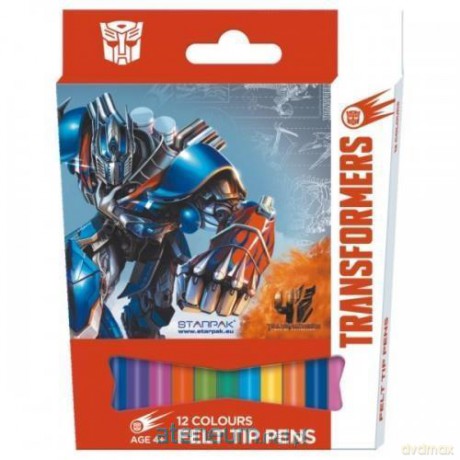 Pisaki Transformers 12 kolorów