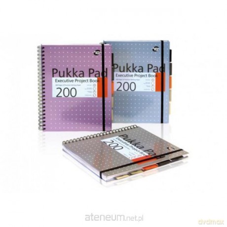 Project Book Metallic A5/200 kratka (3 szt)