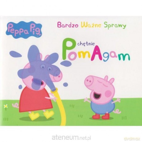Świnka Peppa. Bardzo Ważne Sprawy - Chętnie pomagam [KSIĄŻKA]
