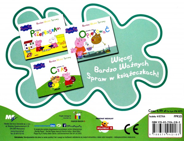 Świnka Peppa. Bardzo Ważne Sprawy - Chętnie pomagam [KSIĄŻKA]