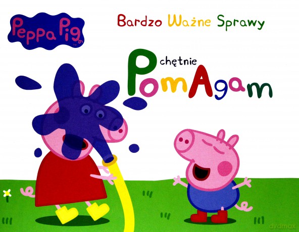Świnka Peppa. Bardzo Ważne Sprawy - Chętnie pomagam [KSIĄŻKA]