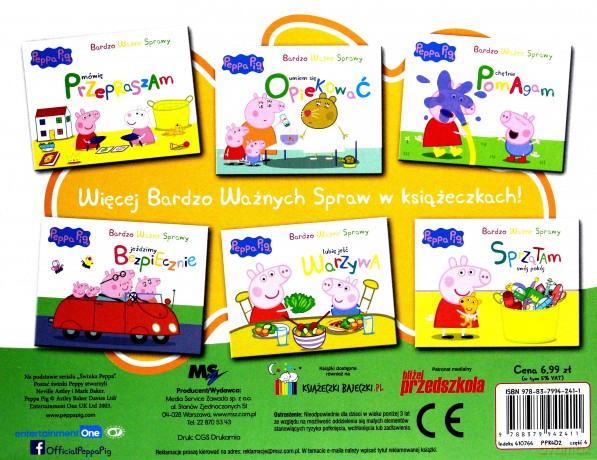 Świnka Peppa. Bardzo Ważne Sprawy - Jestem na czas [KSIĄŻKA]