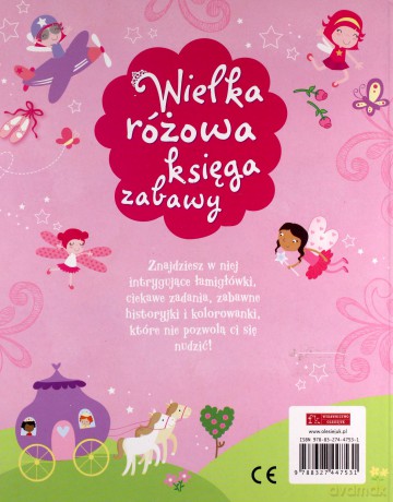 Wielka różowa księga zabawy [KSIĄŻKA]