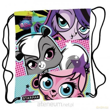 Worek szkolny na ramię Littlest Pet Shop IV