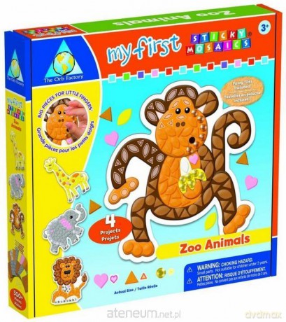 Wyklejanki dla najmłodszych - Zwierzęta z ZOO