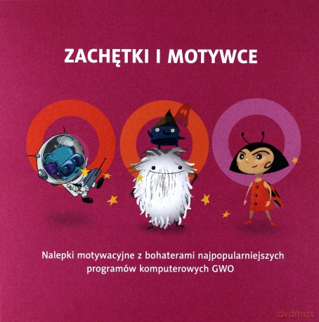 Zachętki i motywce z bohaterami multimediów
