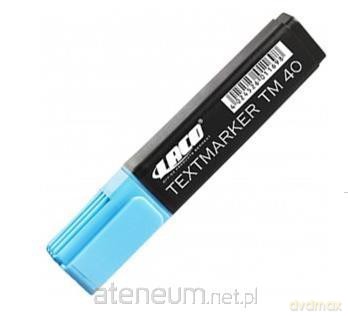 Zakreślacz 1-6 mm niebieski (12 szt)