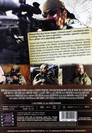 Snajper: Reguły wojny [DVD]