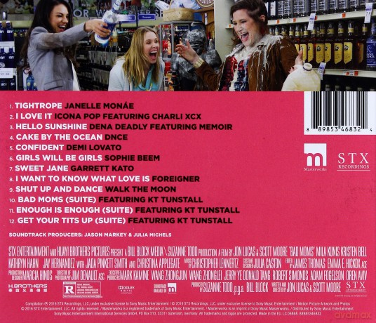 Bad Moms soundtrack (Złe mamuśki) [CD]