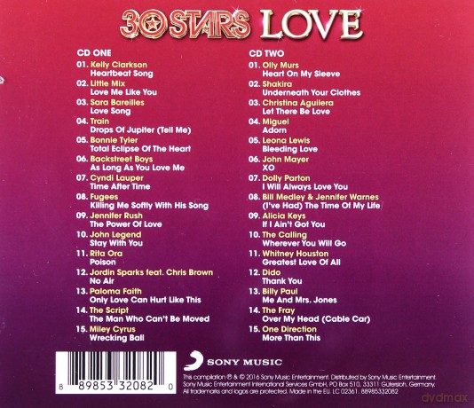 30 Stars: Love [2CD]