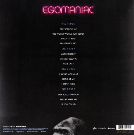 KONGOS: Egomaniac [2xWinyl]