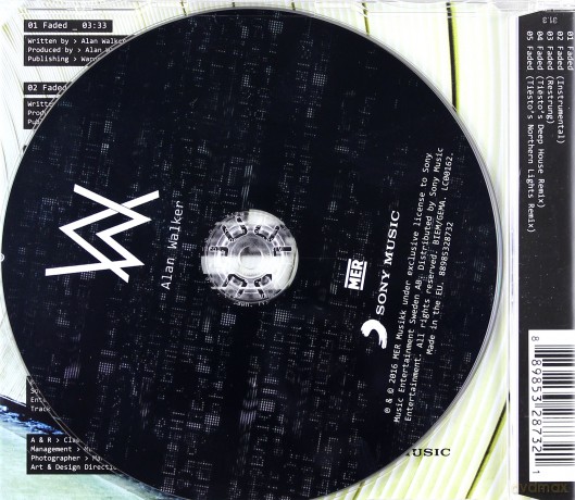 Alan Walker: Faded [CD]