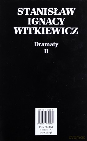 Dramaty (Tom 2) Witkiewicz - Stanisław Ignacy Witkiewicz (twarda) [KSIĄŻKA]