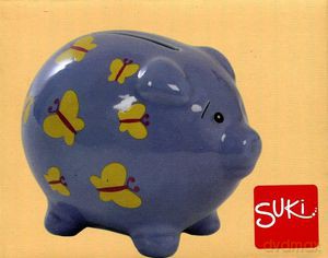 Skarbonka w motyle