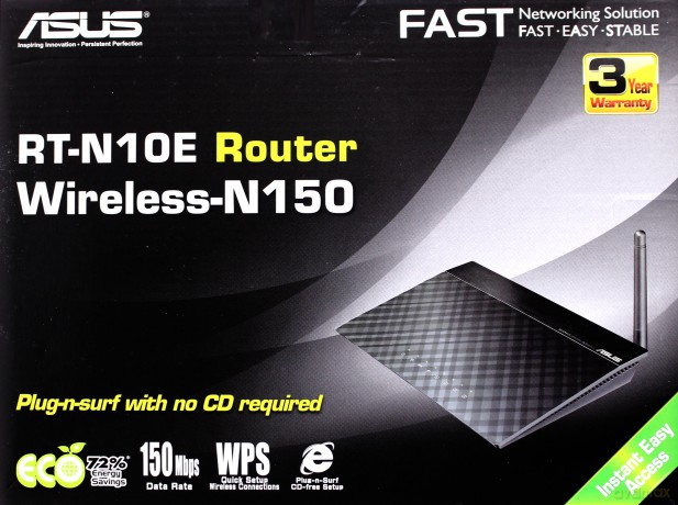 Router ASUS RT-N10E N150 (czarny)