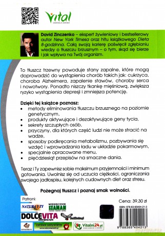 Dieta na płaski brzuch. Zrzuć aż 8 kg w 14 dni - David Zinczenko [KSIĄŻKA]